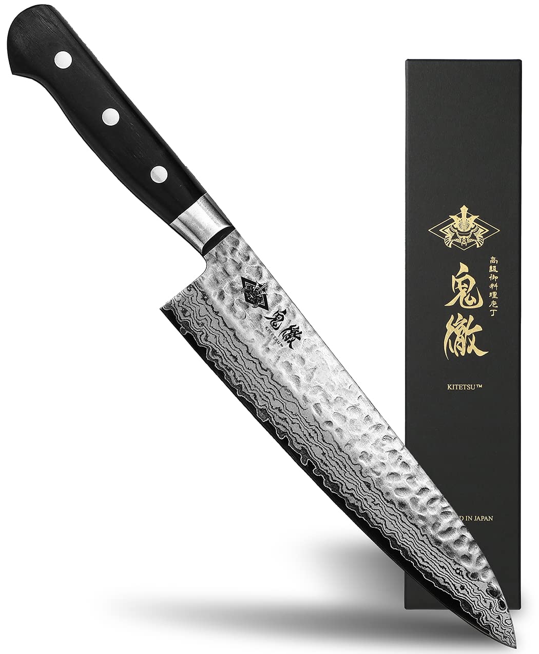 Renka Signature 8" Damascus Steel Gyuto Chef Knife – Handcrafted in Seki, Japan